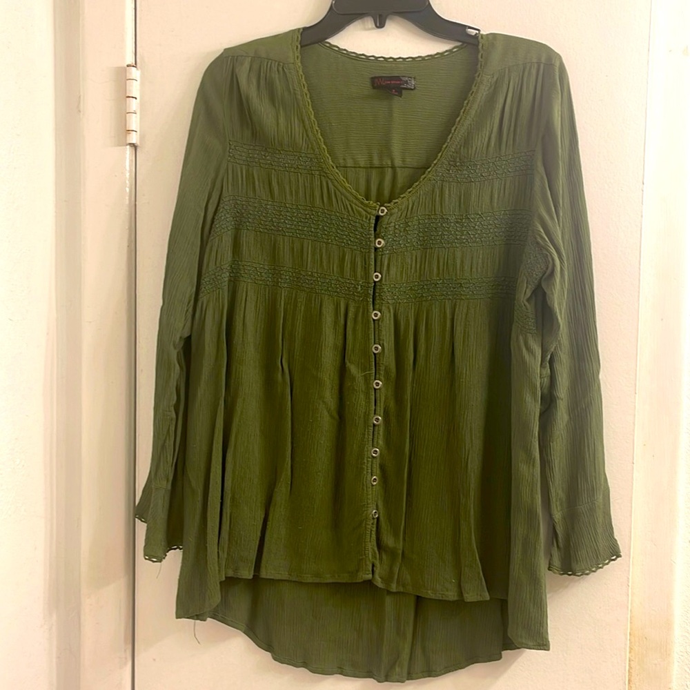 JW Styles, olive green, size S